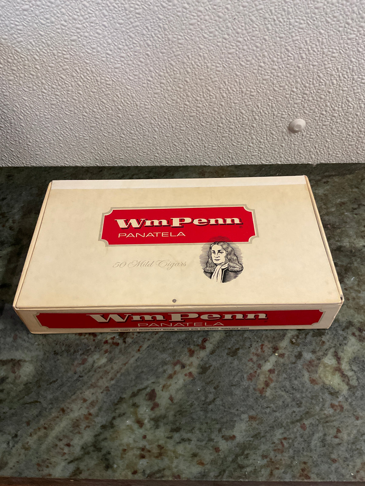Wm Penn Panatela Cigar Box