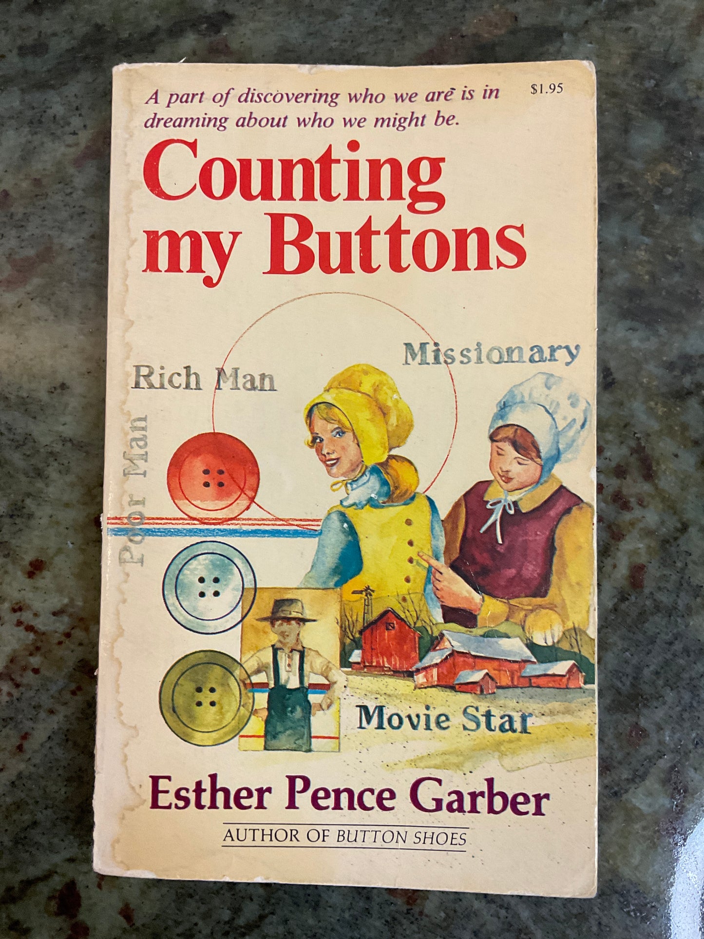 Book Counting My Buttons 1979