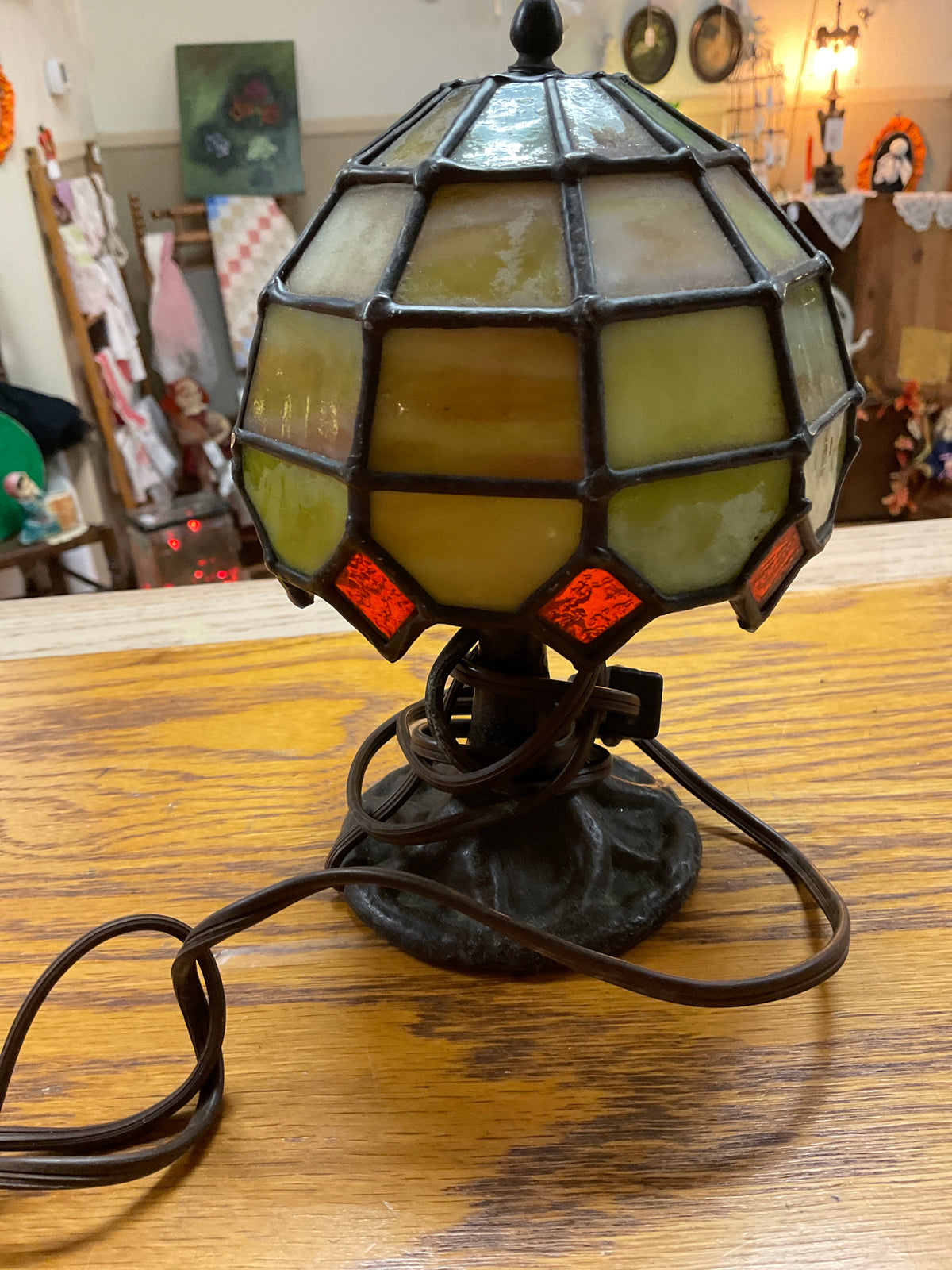 Tiffany Style Miniature Lamp