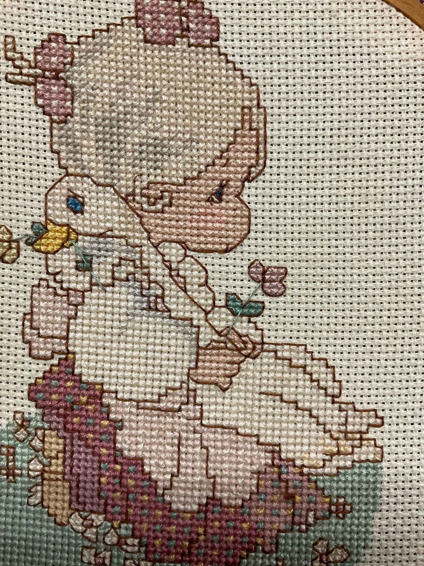 Vintage Hand Stitched Precious Moments