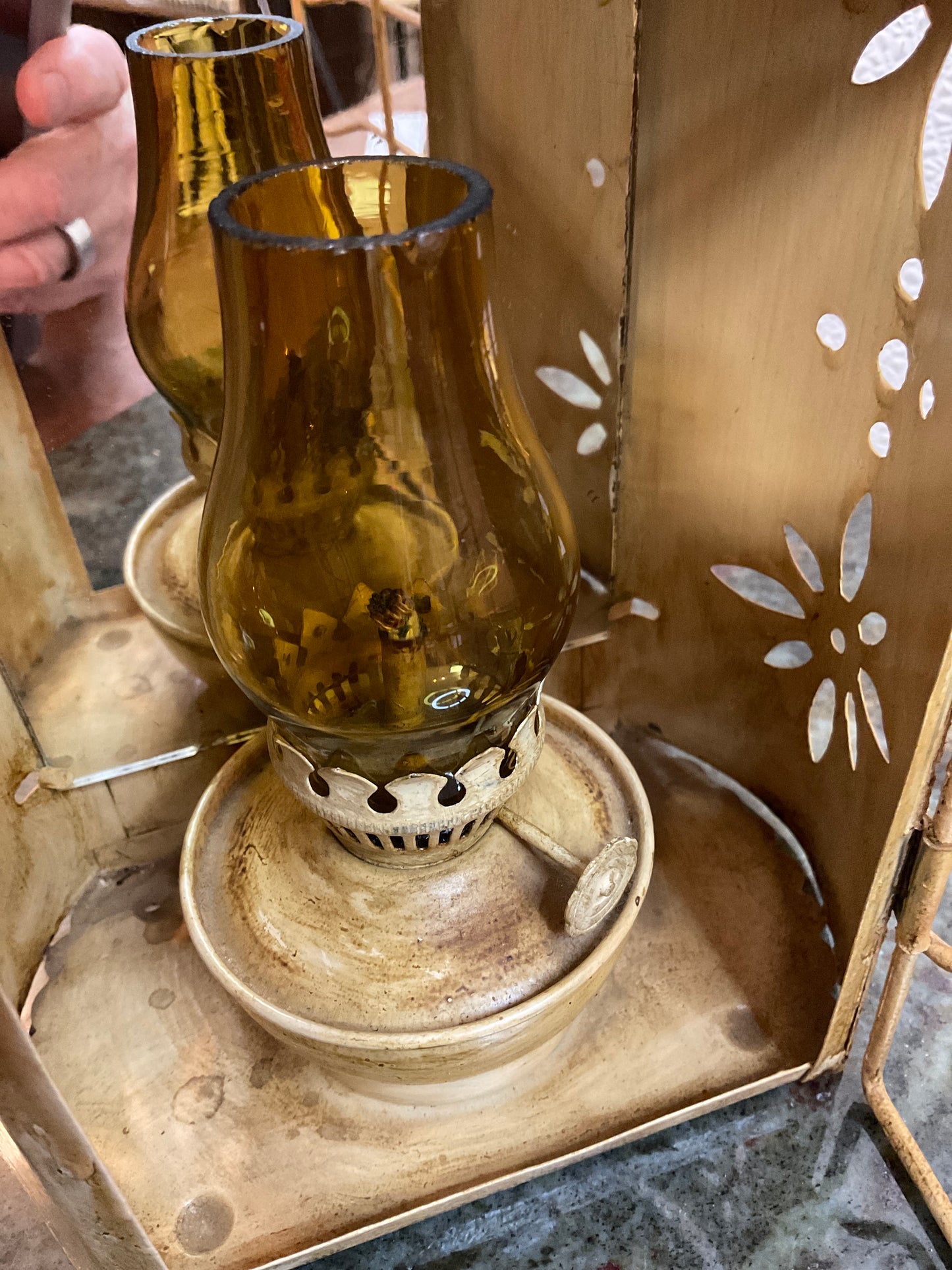 Metal Nautical Style Ships Lantern