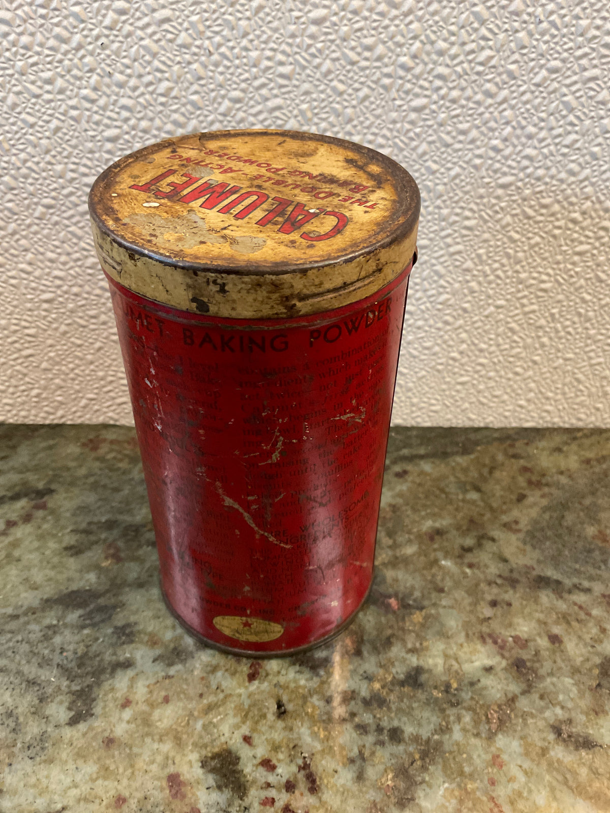 Calumet Baking Powder Tin