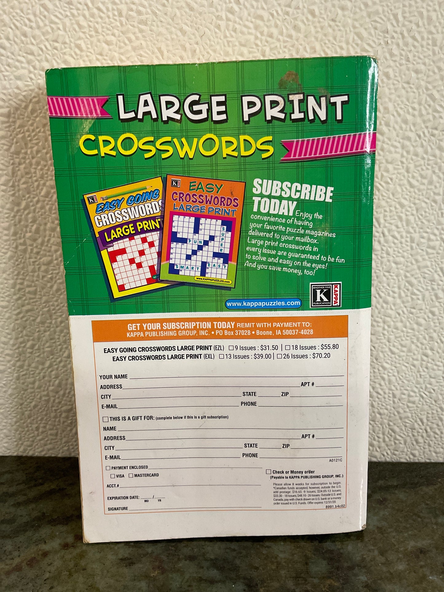 Used Book of Crosswords