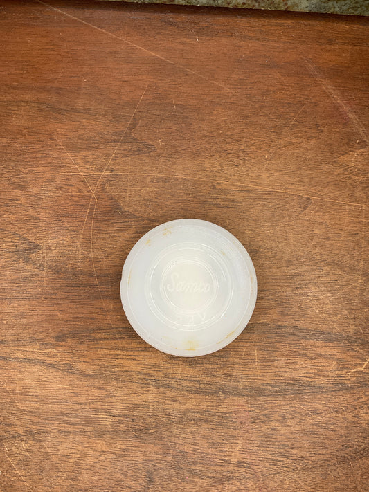 Vintage Samco Milk Glass Jar Lid