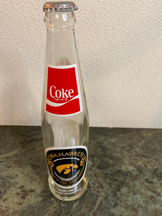 Vintage 1991 Coke Commemorative Bottle