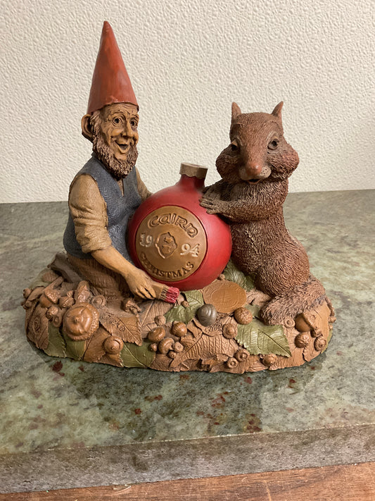 1994 Tom Clark Gnome Cairn Christmas Figurine