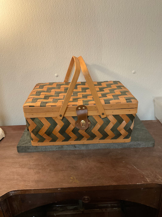 Vintage Picnic Basket