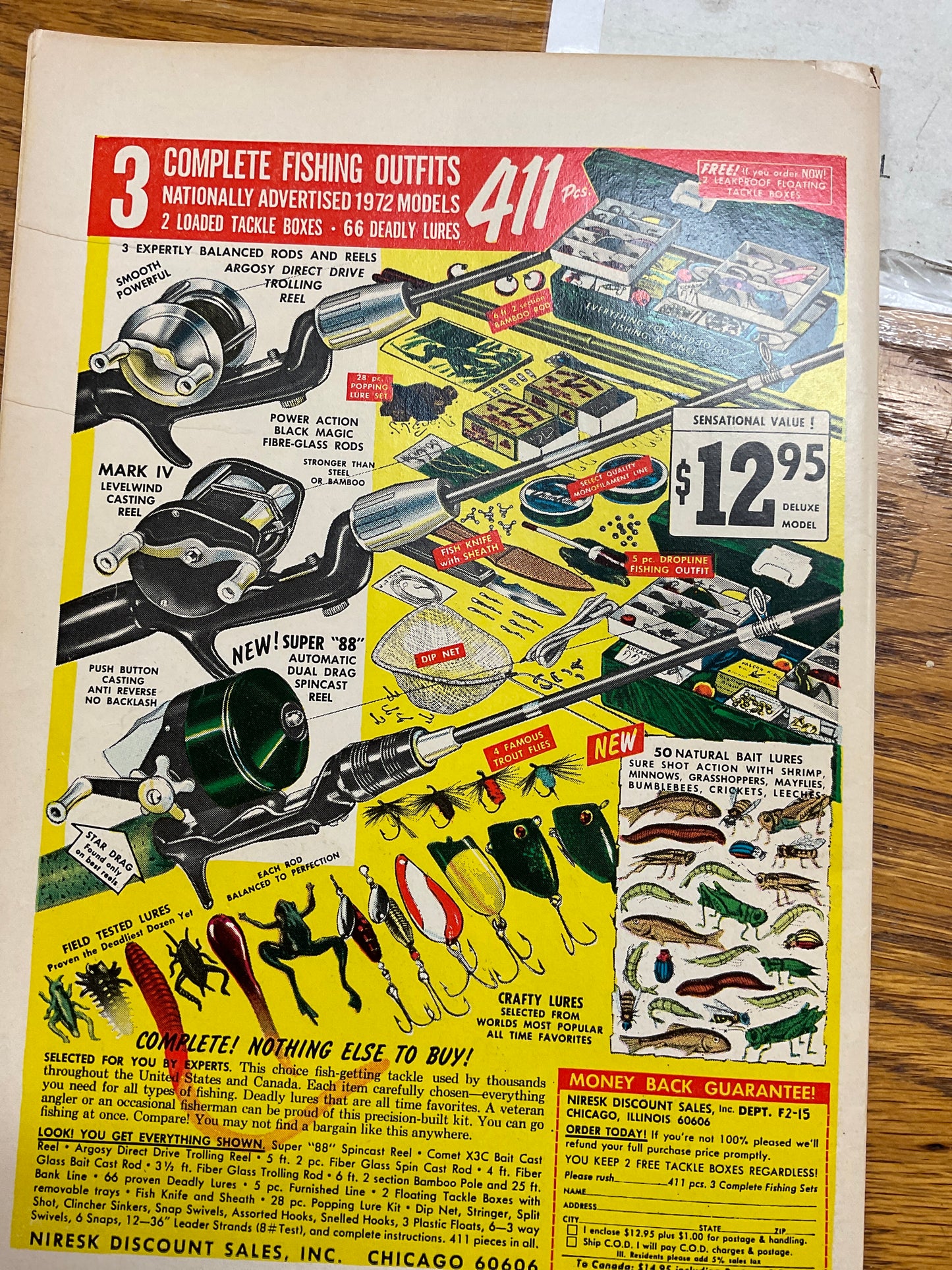 1972 Comic Book The Hair Bear Bunch