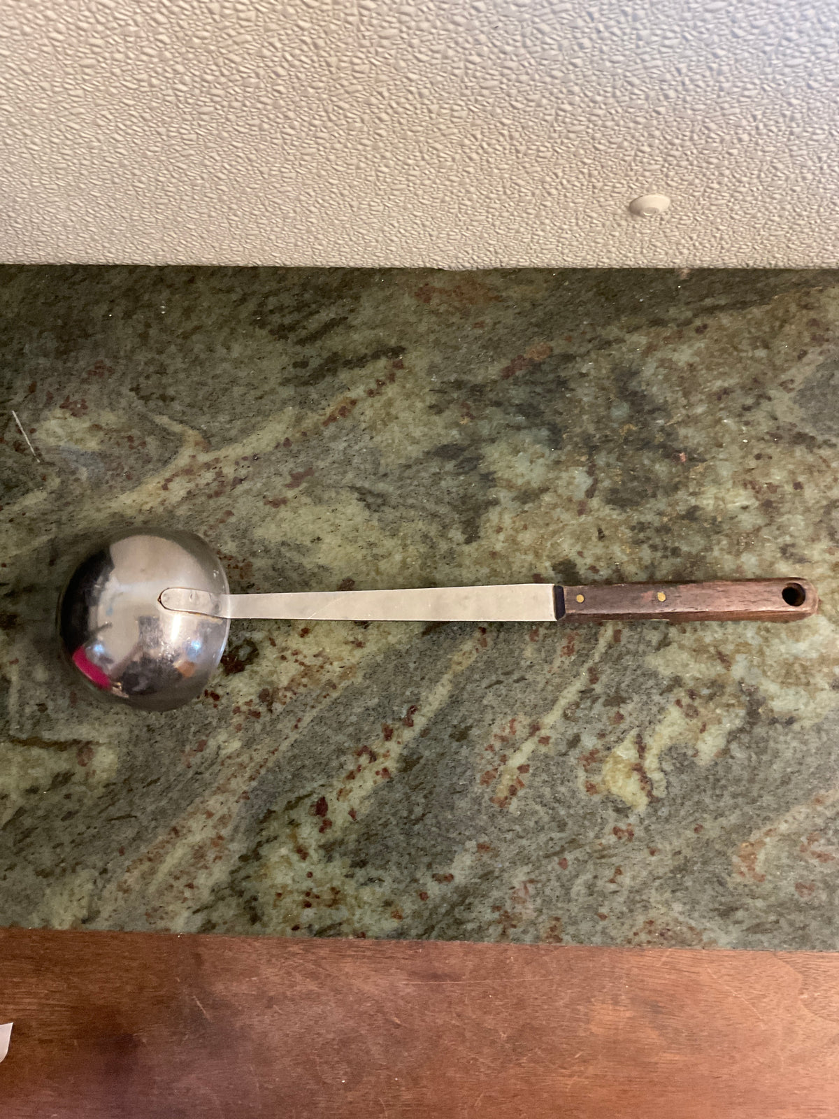 Stainless Steel Wooden Handle Ladle