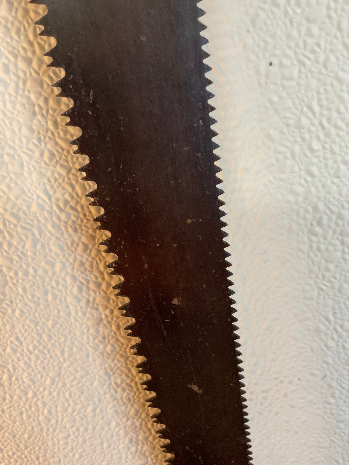 Vintage Double-Sided Hand Saw