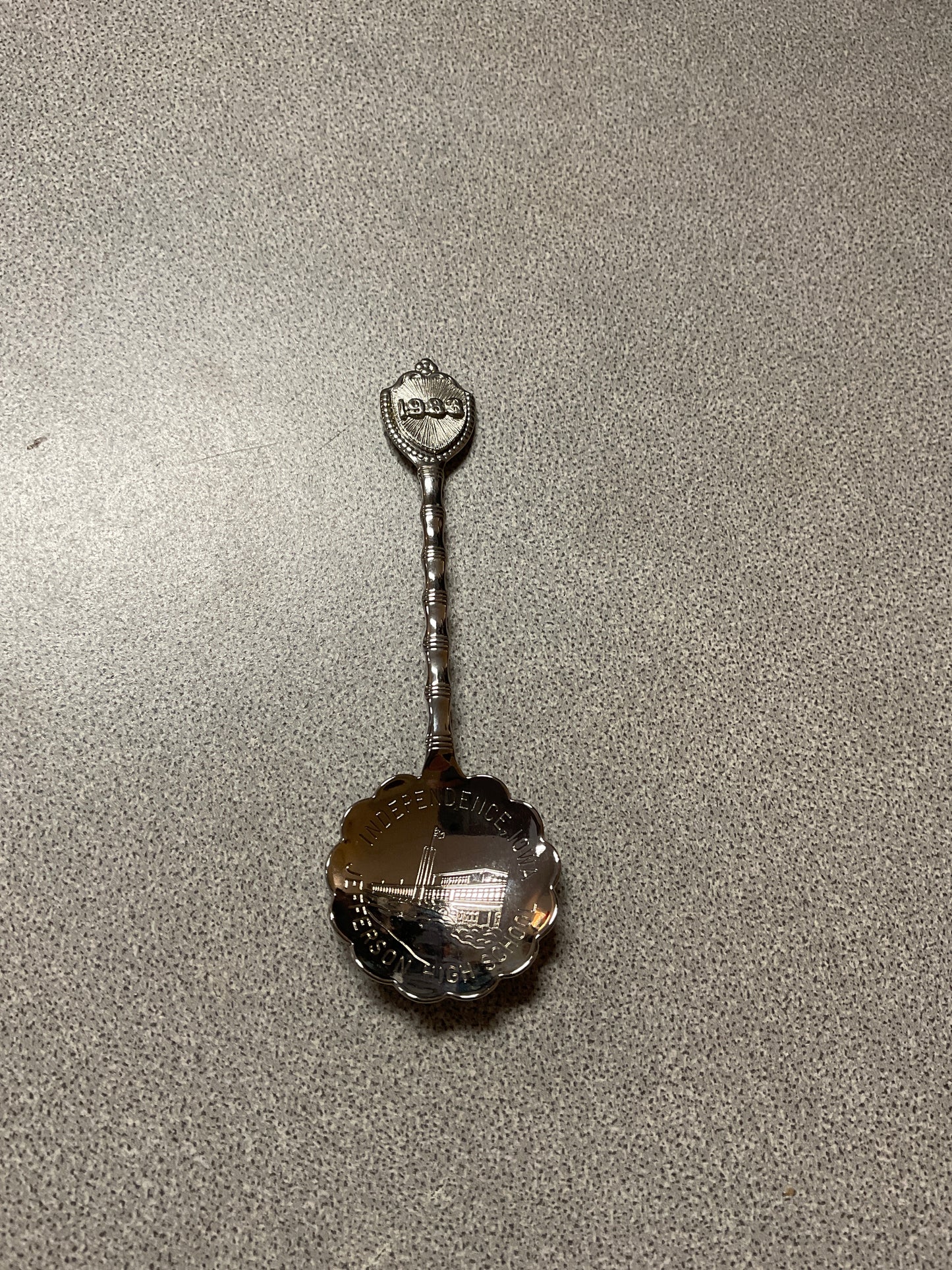 1983 Independence Iowa Jefferson High School Souvenir Spoon