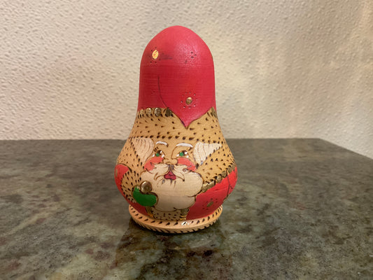Wood 3 Piece Matryoshka Doll