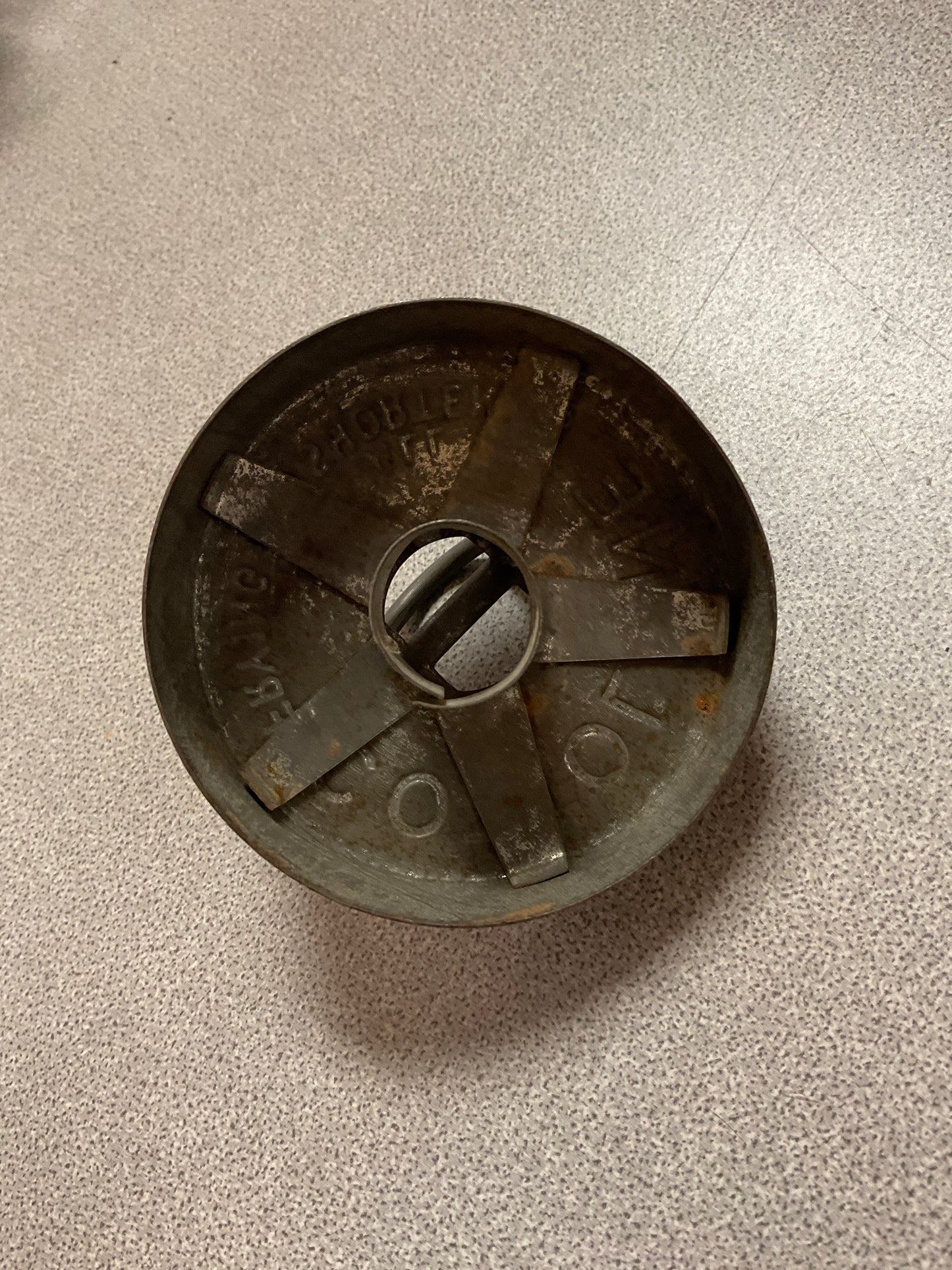 Vintage Cottolene Advertising Biscuit Cutter