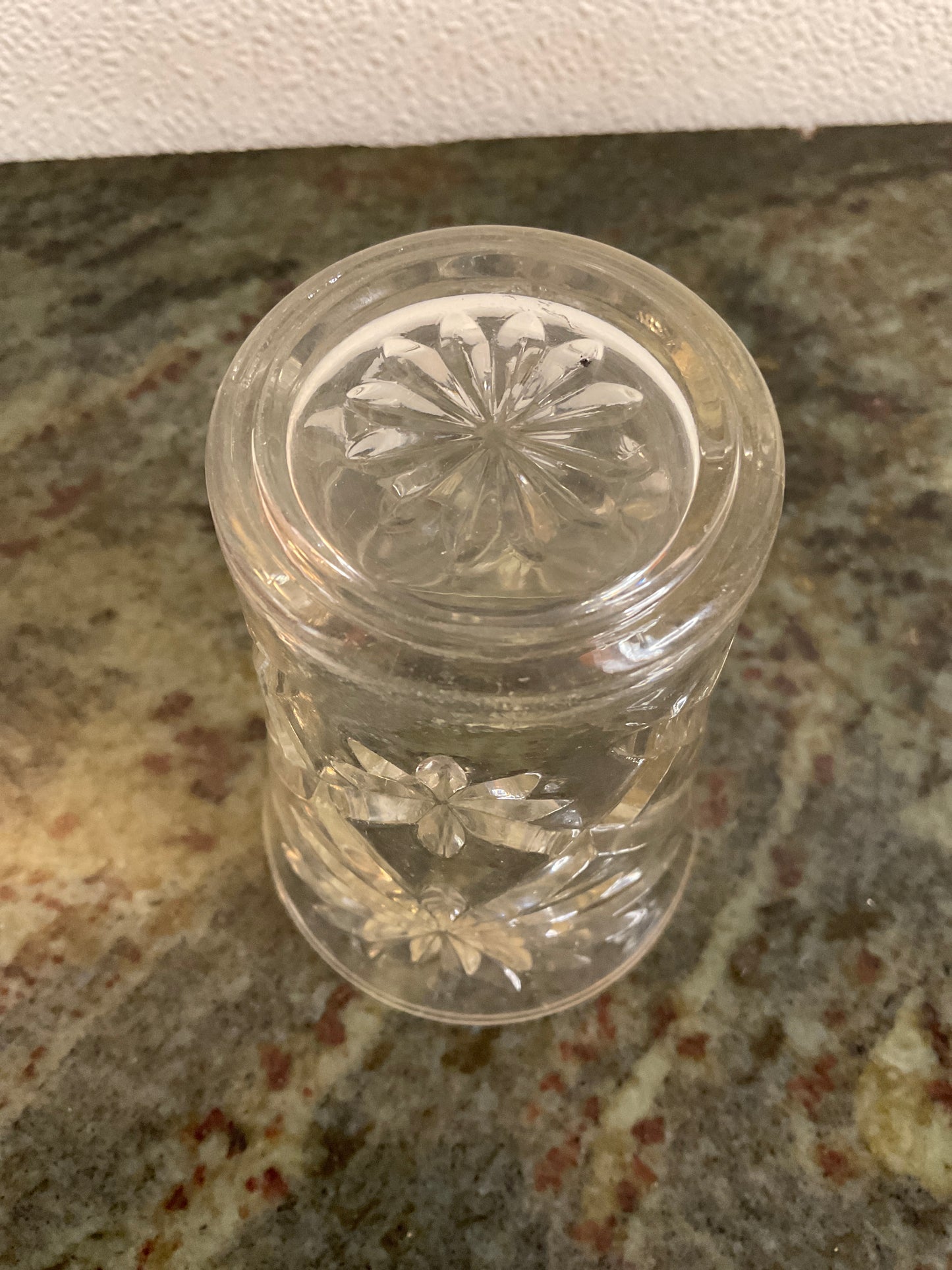 Anchor Hocking Prescut Clear Glass Tumbler