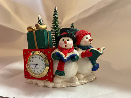 Holiday Clock Home For The Holidays
