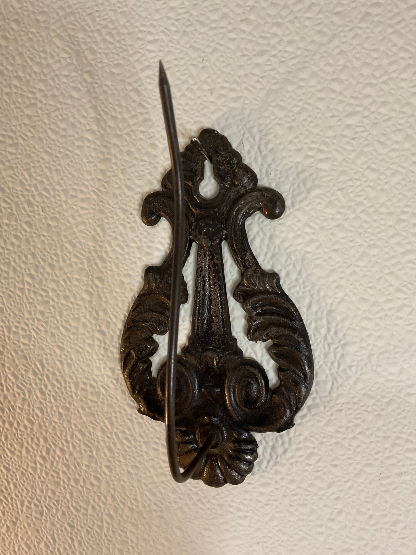 Vintage Wall Mount Cast Iron Receipt Holder