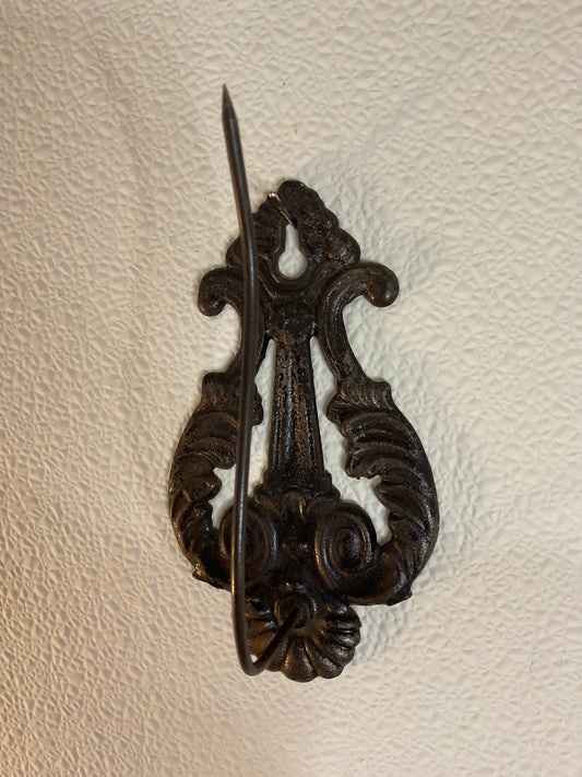 Vintage Wall Mount Cast Iron Receipt Holder