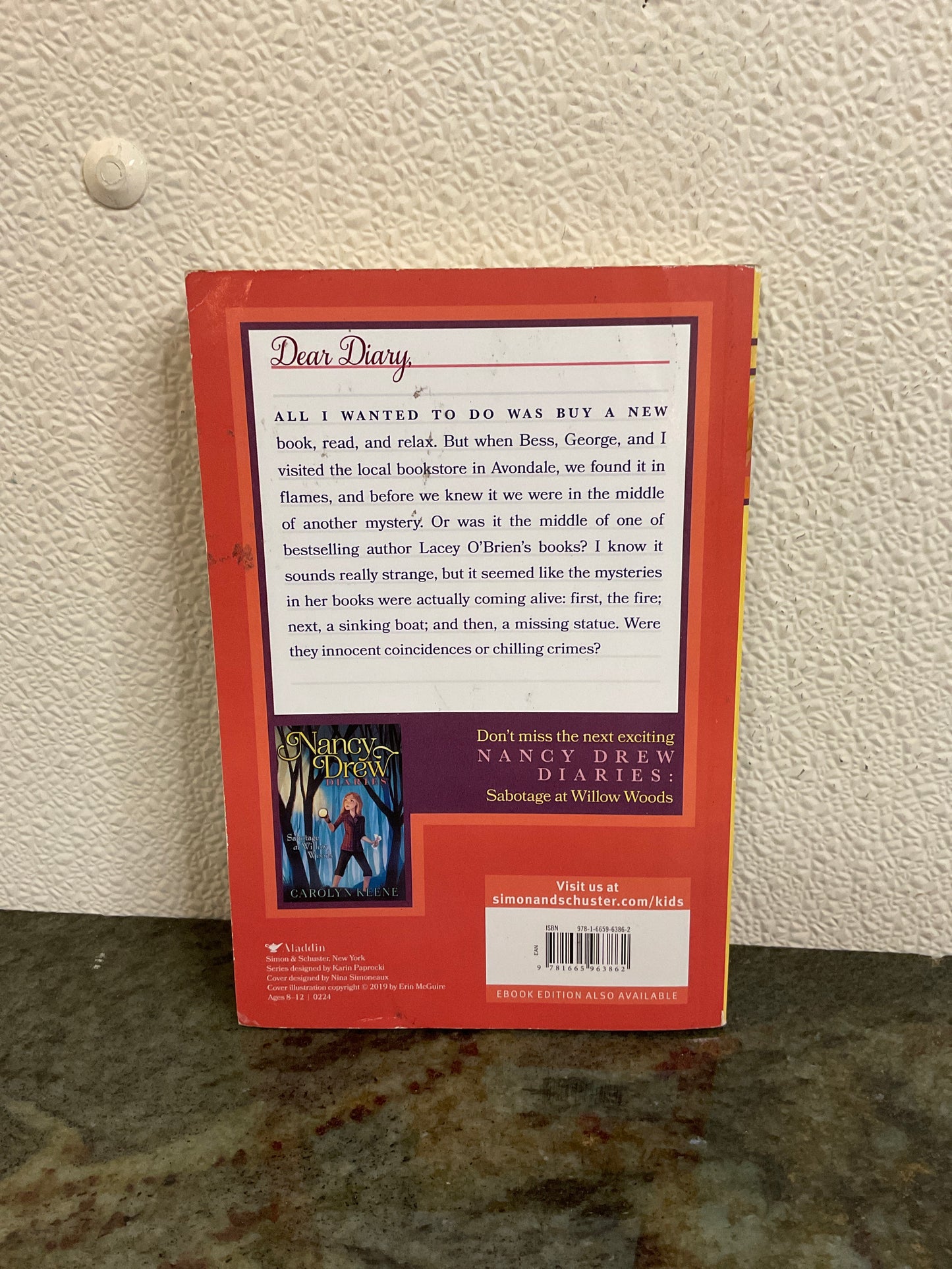 Nancy Drew Diaries Once Upon A Thriller By Carolyn Keene