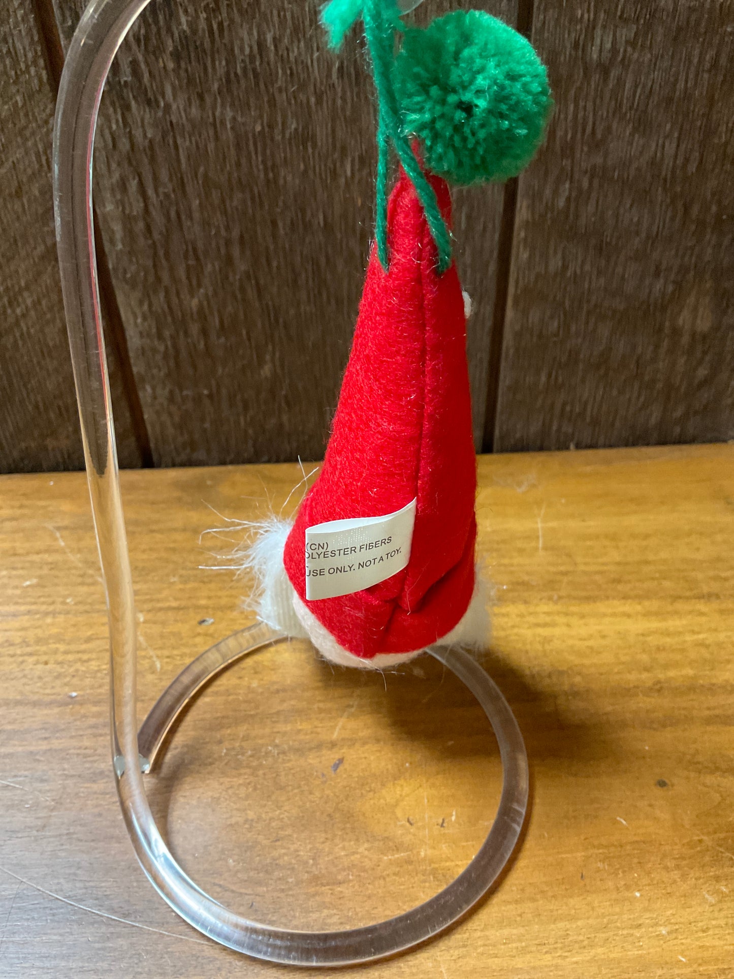 Soft Gnome with string to hang it (hanger not included)