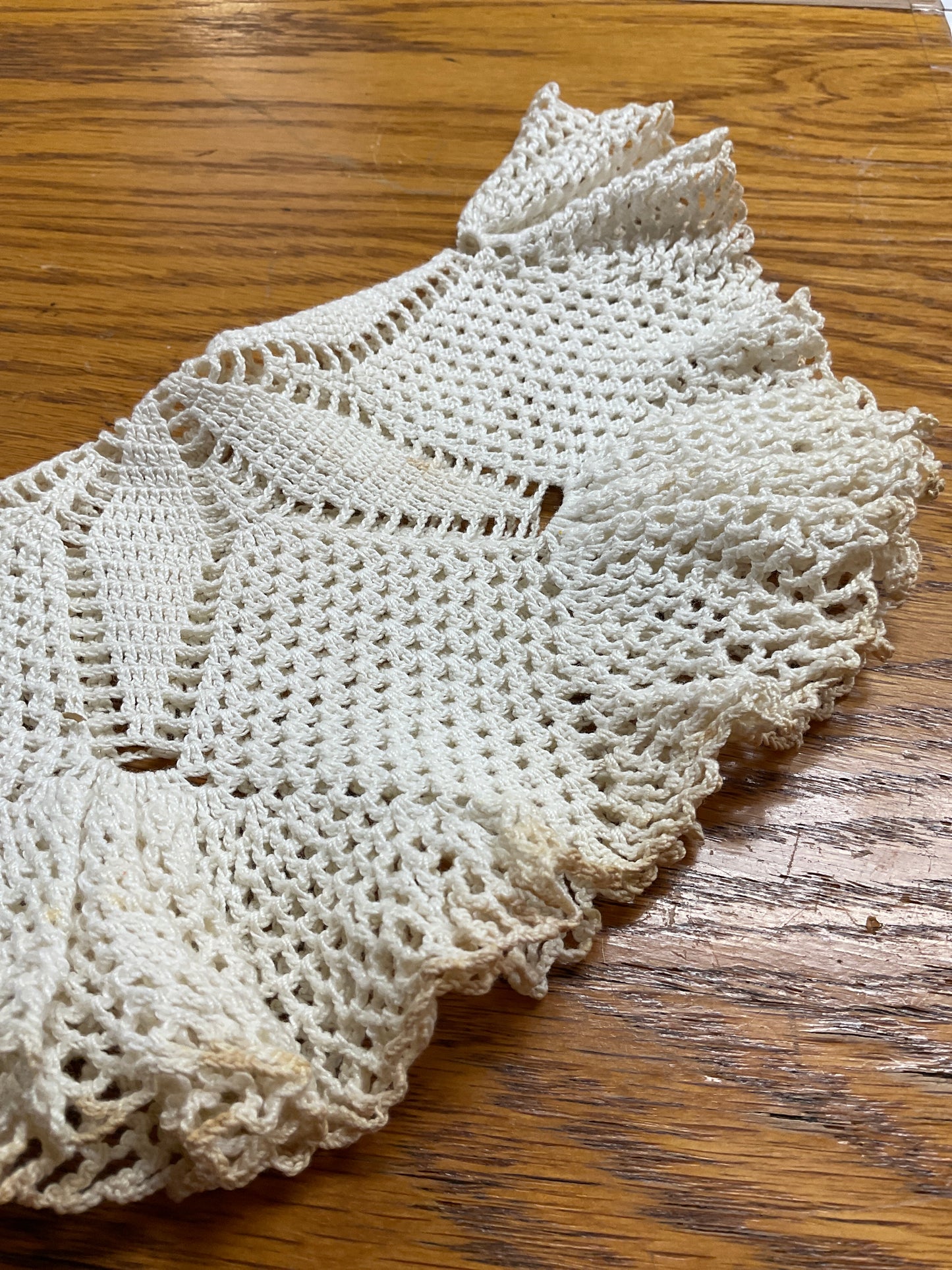 Handmade Crochet Doily 12”