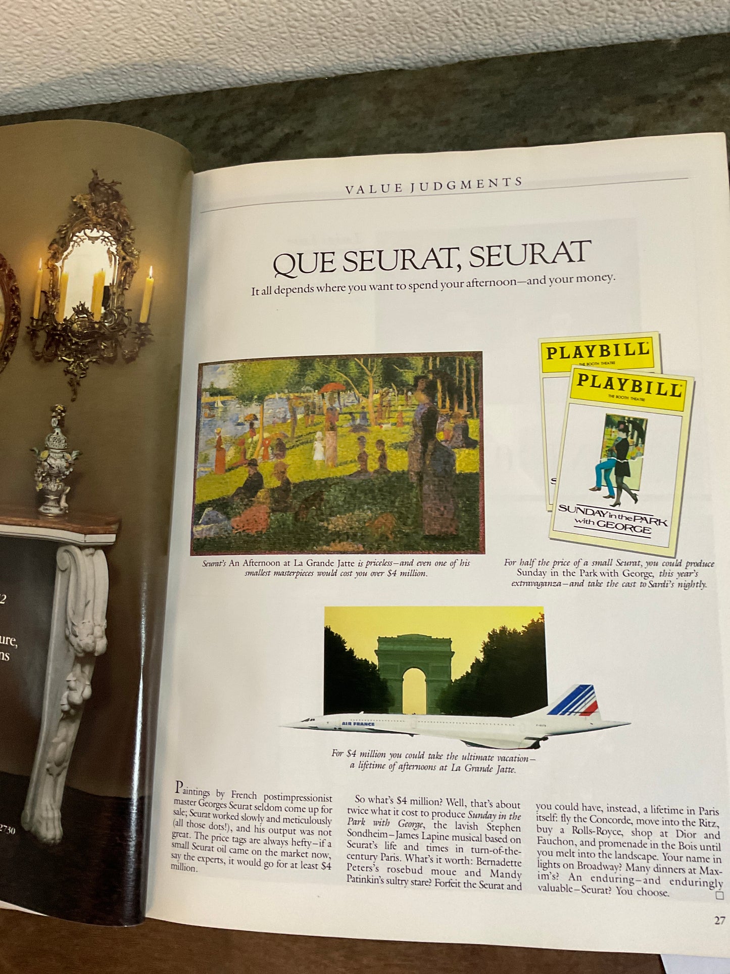 Art & Antiques Magazine September 1984