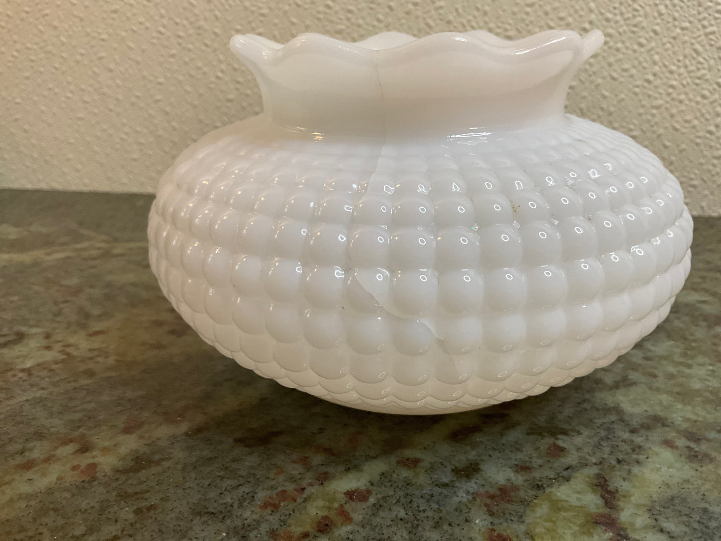 Vintage Milk Glass Vase