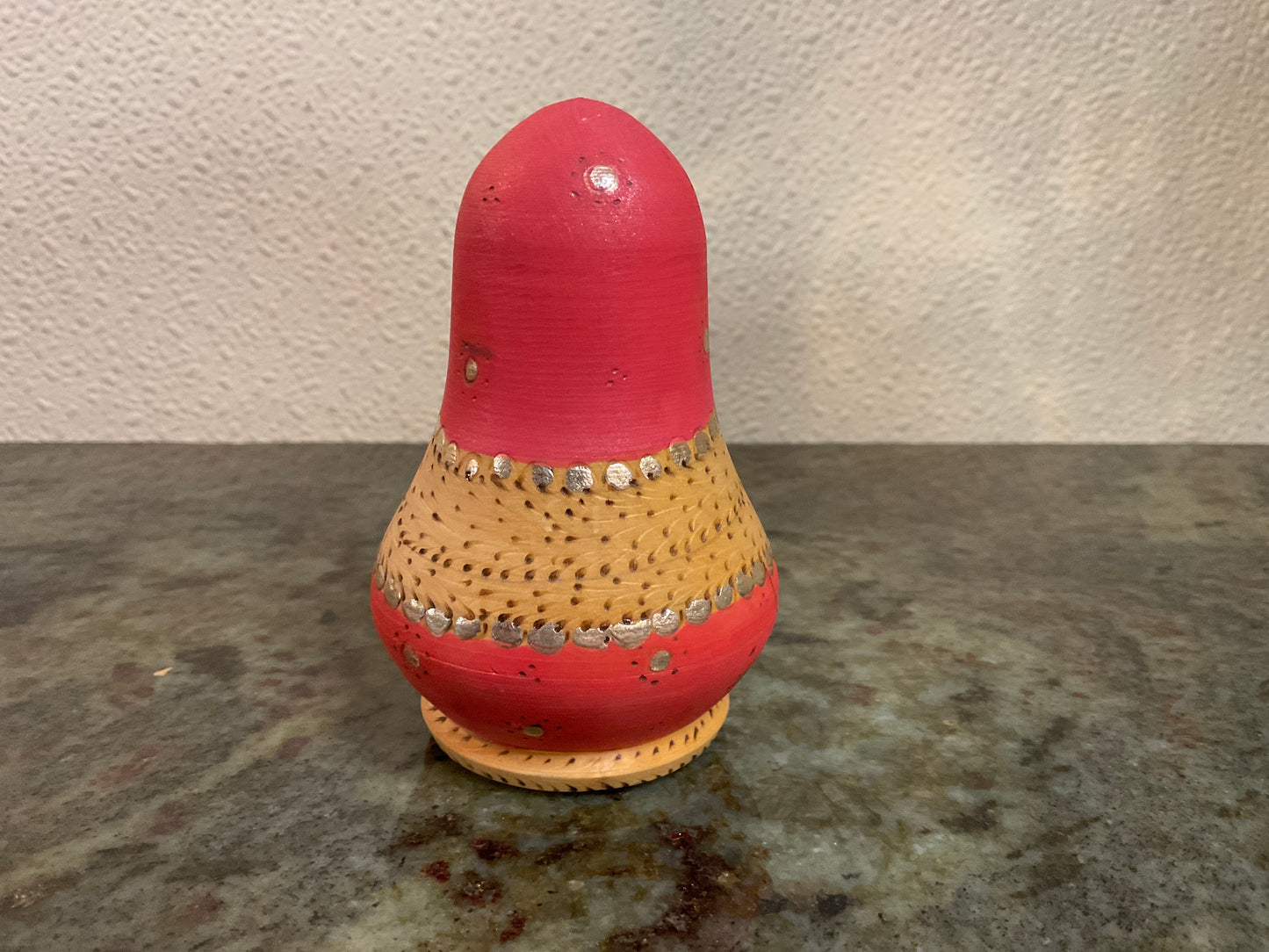 Wood 3 Piece Matryoshka Doll