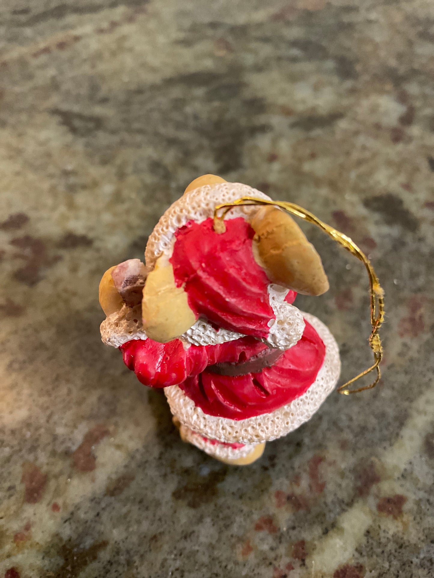 Santa Mouse Ornament