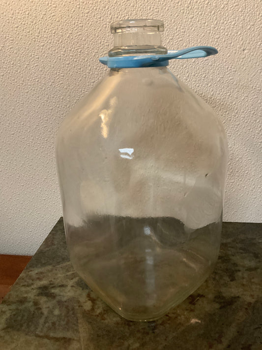 1 Gallon Glass Milk Jug.