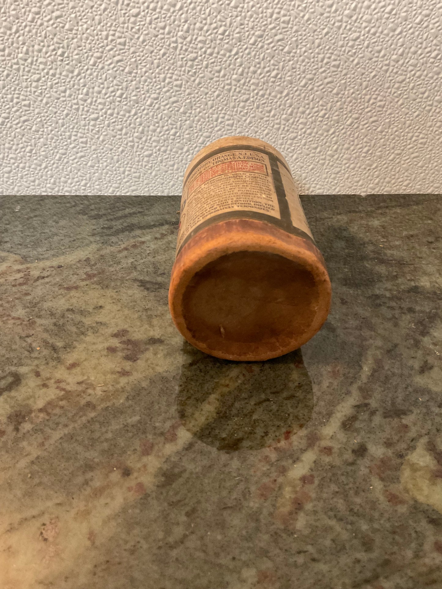 Edison Phonograph Cylinder