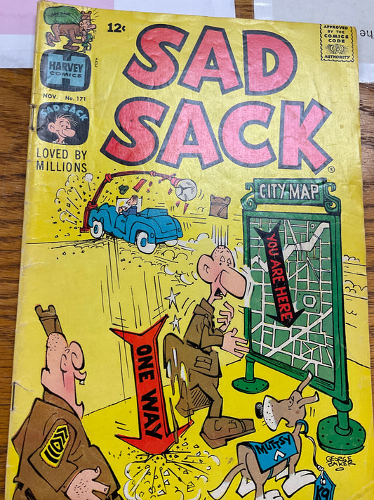 Comic Book Sad Sack #171
