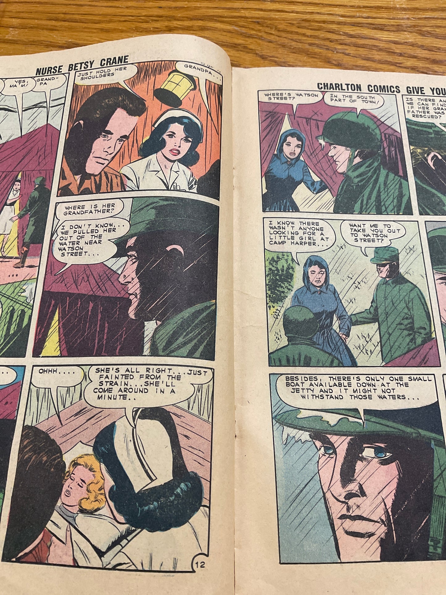 Comic Book Nurse Betsy Crane