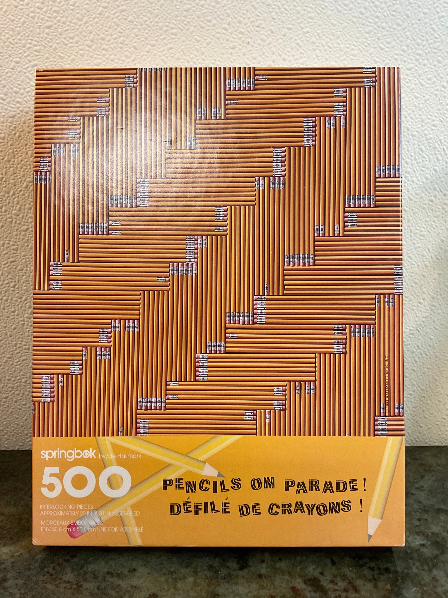 500 Large Piece Pencils On Parade Puzzle
