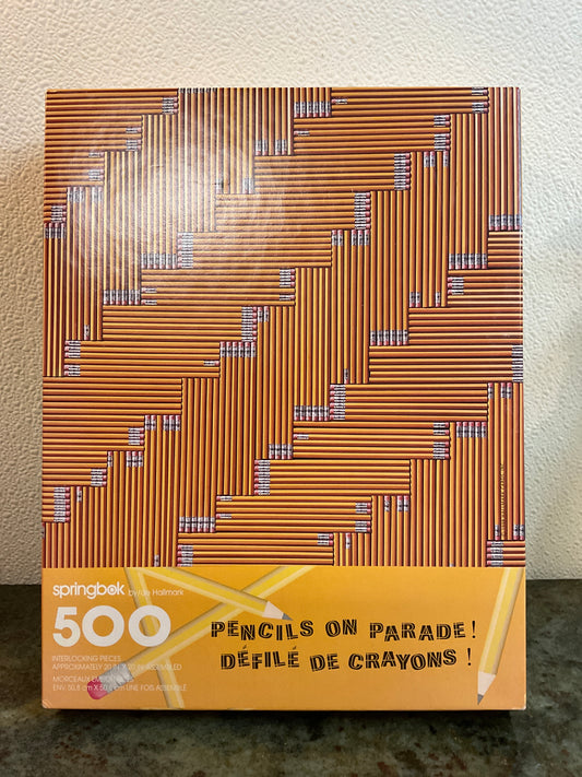 500 Large Piece Pencils On Parade Puzzle
