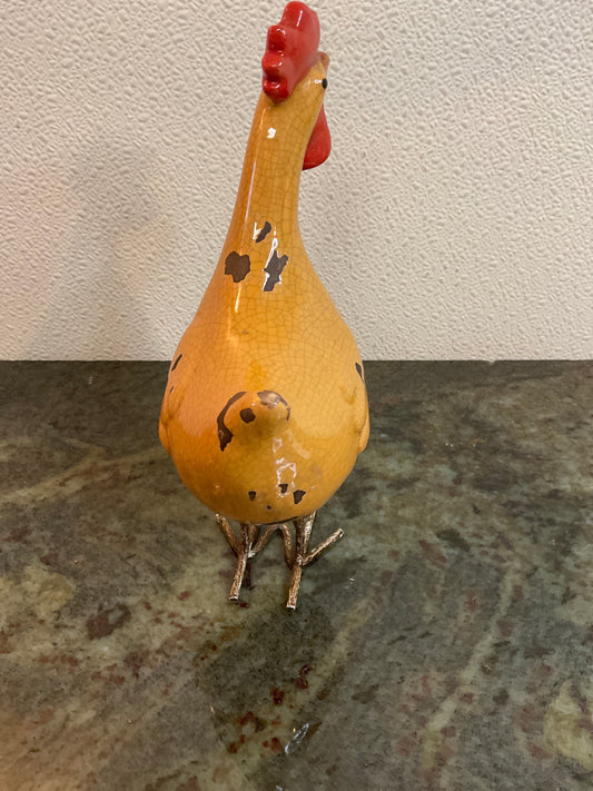 Craquelure Glazed Rooster