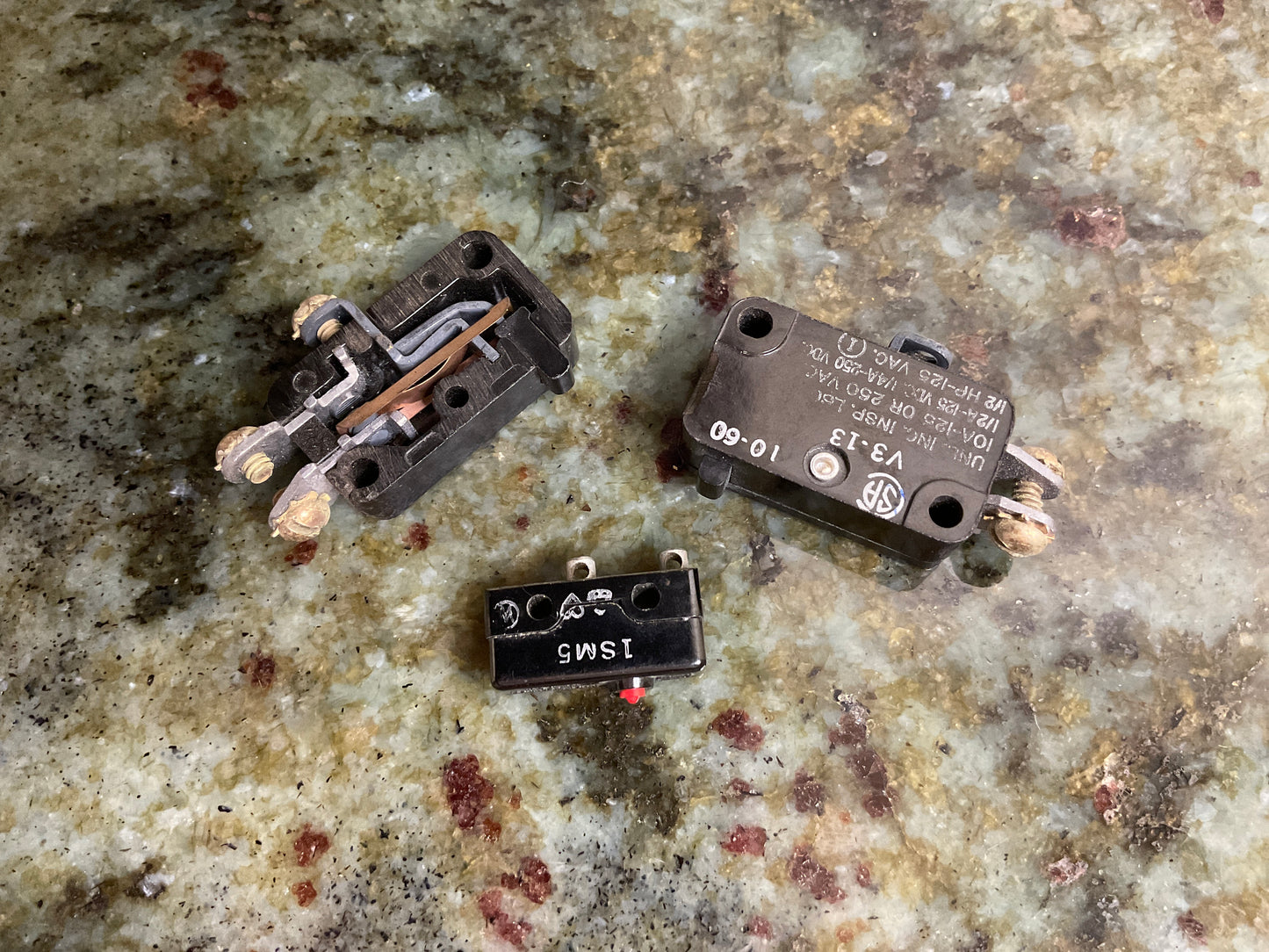 Three Vintage Switches