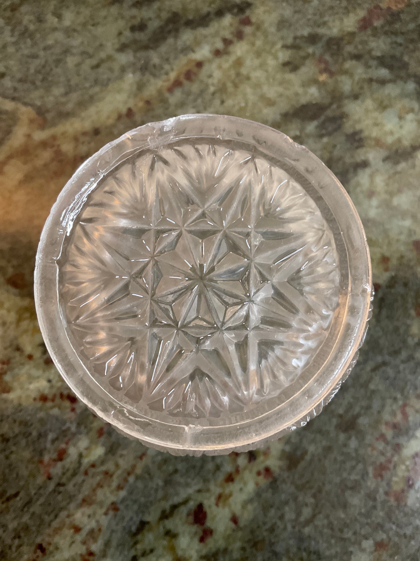 Antique Glass Compote/Spooner