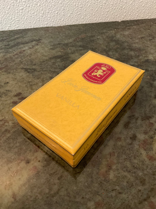 Leon Jimenes Empty Cigar Box