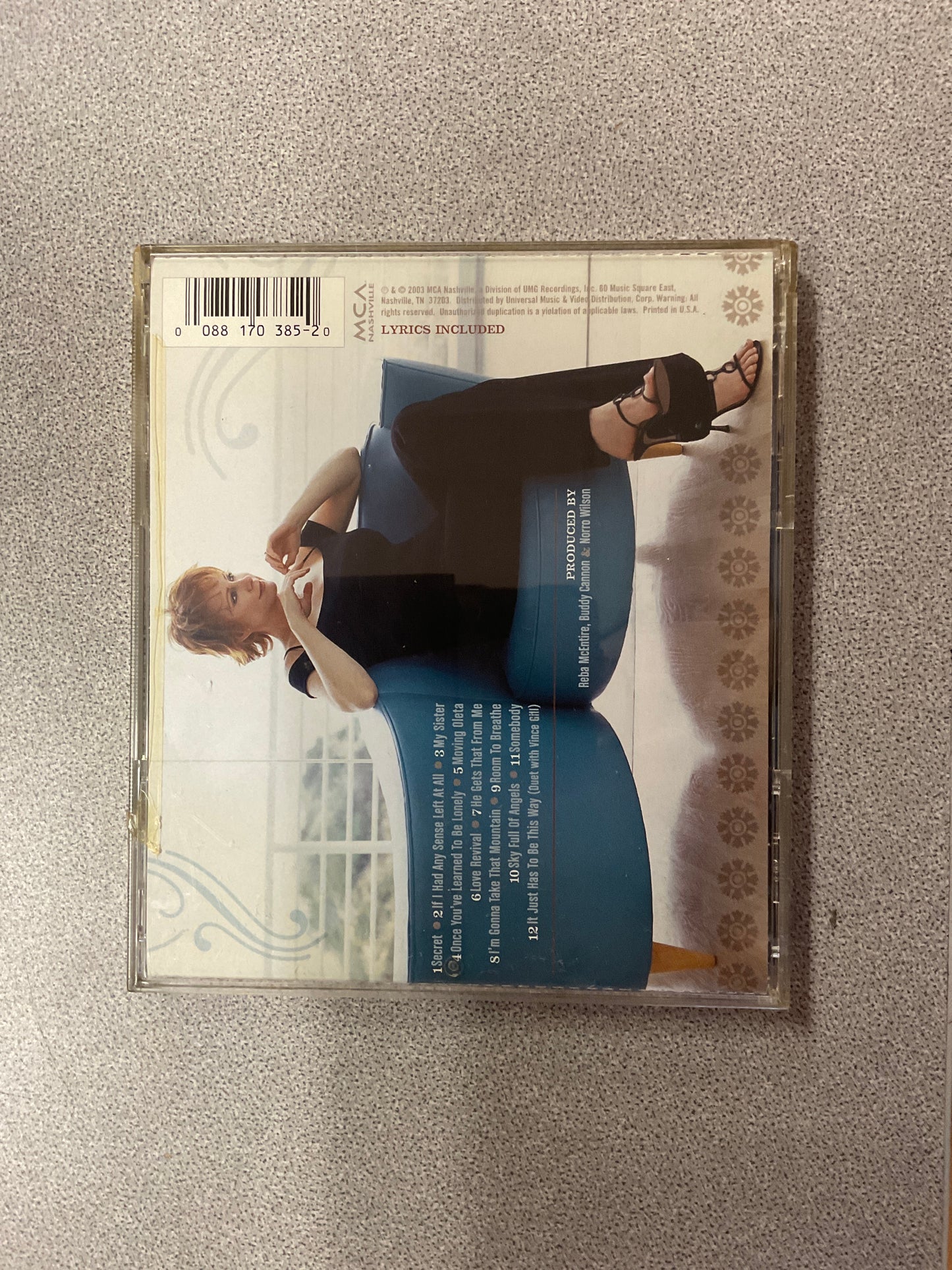 CD Reba Room To Breathe