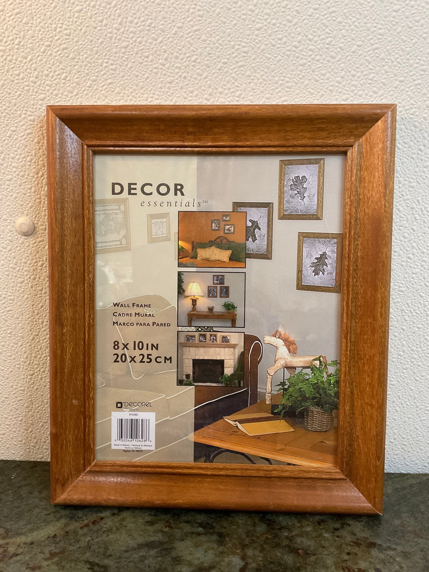 Wood Frame 8” x 10” Glass/Easel Back