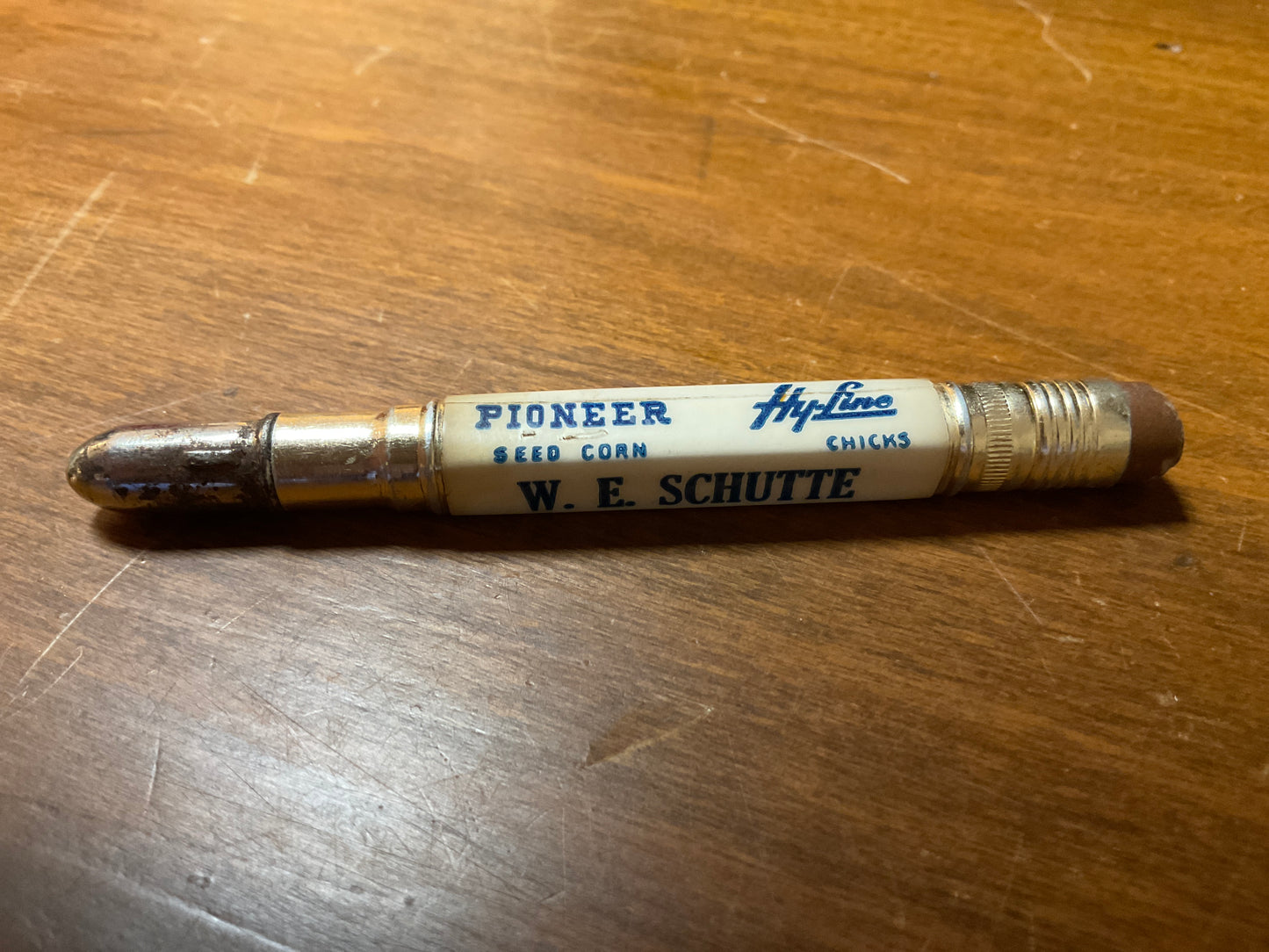 Vtg Pioneer Seeds Advertising Pencil