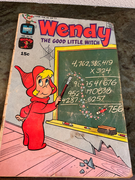 Comic Book  Wendy the Good Little Witch