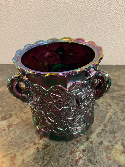 L.G.Wright Glass Vintage Maple Leaf
