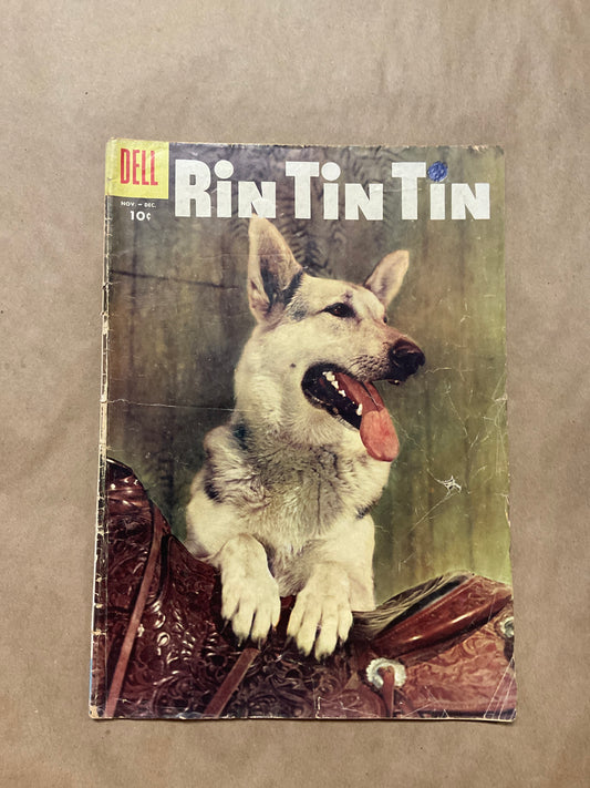 Vintage Rin Tin Tin Nov. - Dec. 1956 Comic Book