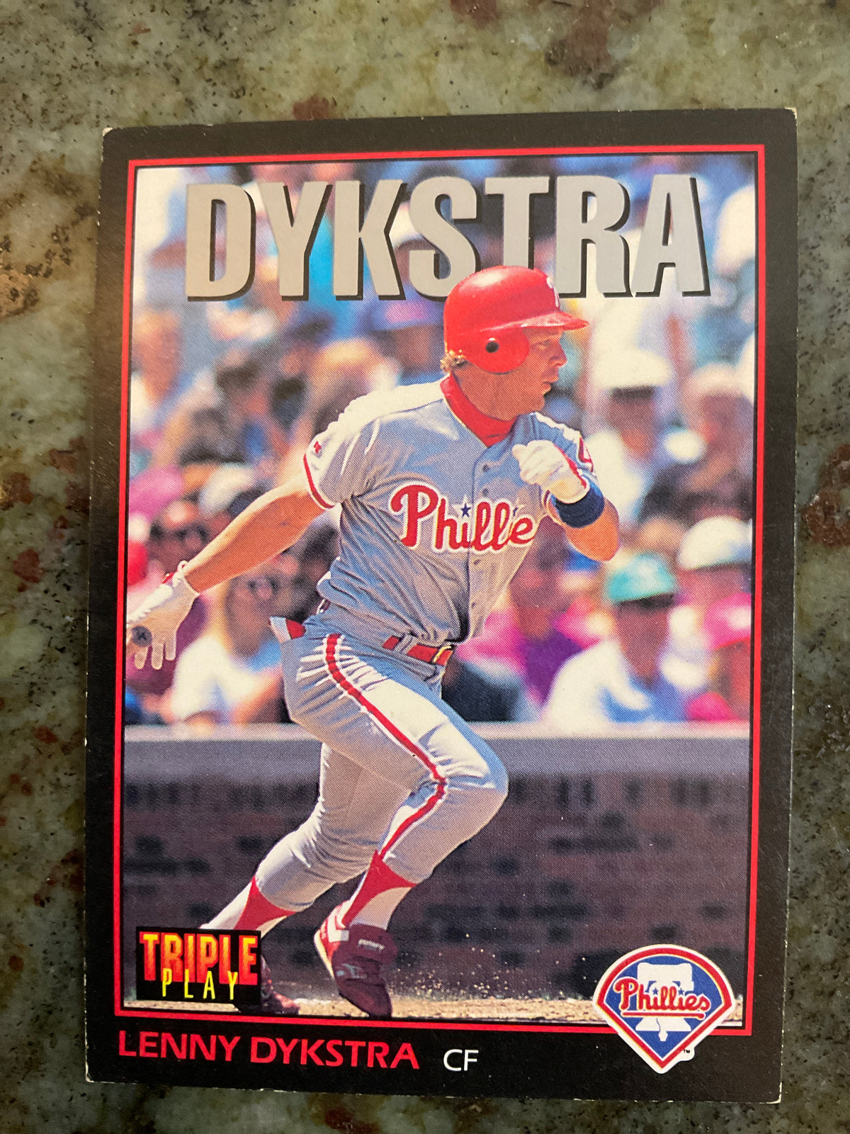 Lenny Dykstra 1993 Leaf Baseball Card