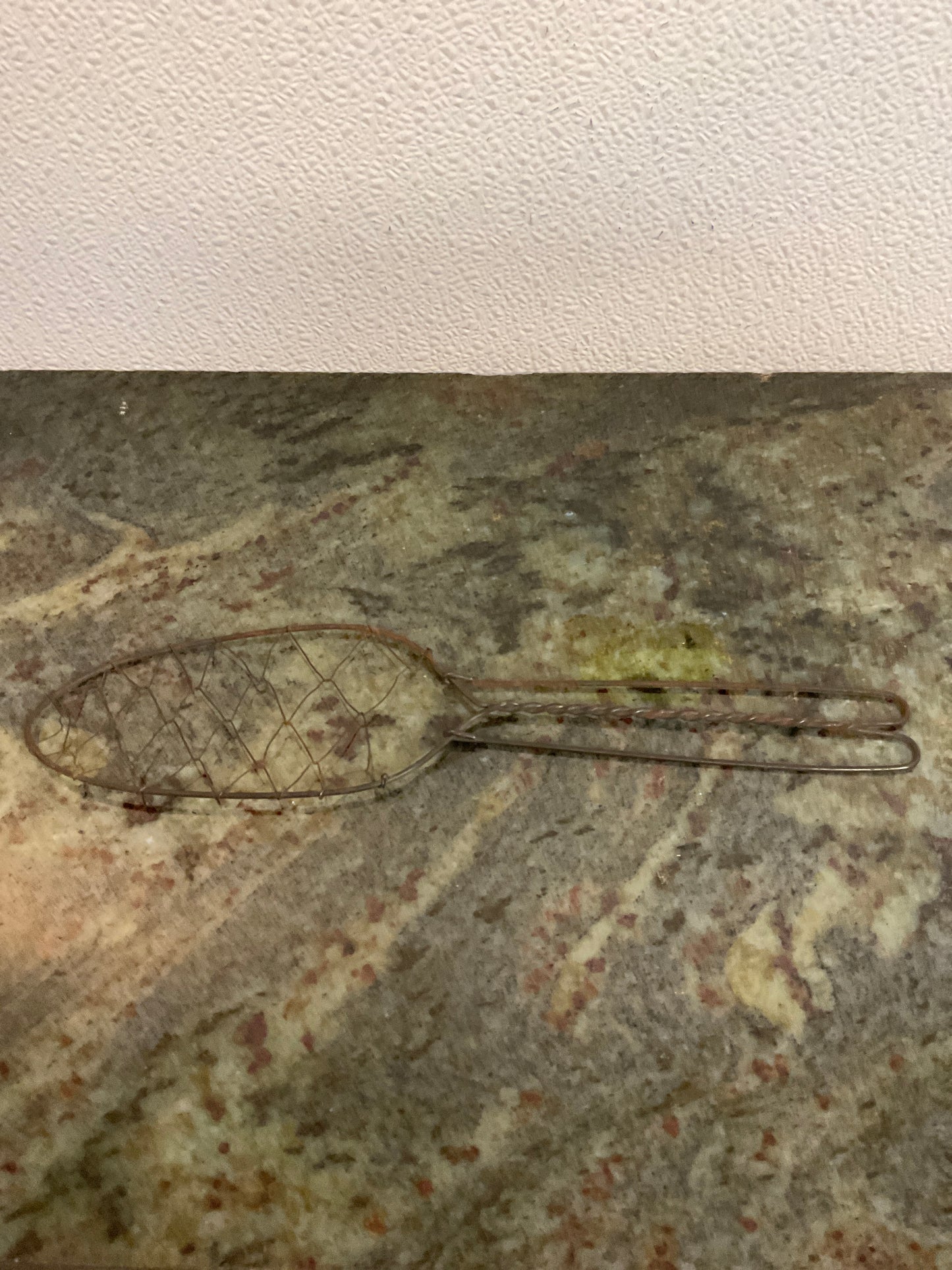 Vintage Wire Strainer Or Skimmer Spoon