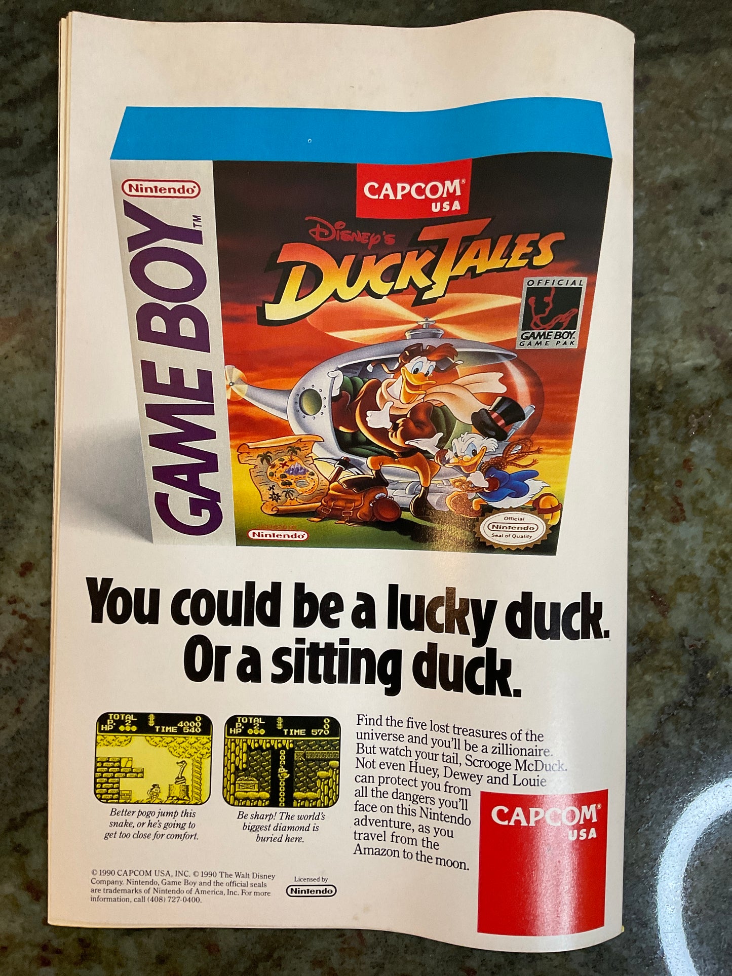 Comic Book 1991 Donald Duck Adventures