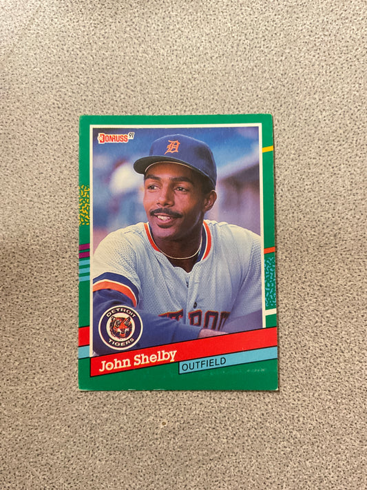 Baseball Card John Shelby