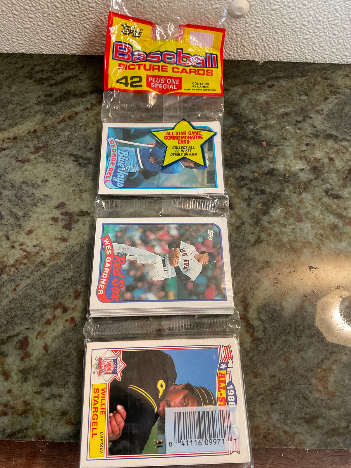 1989 Topps Baseball Picture Cards