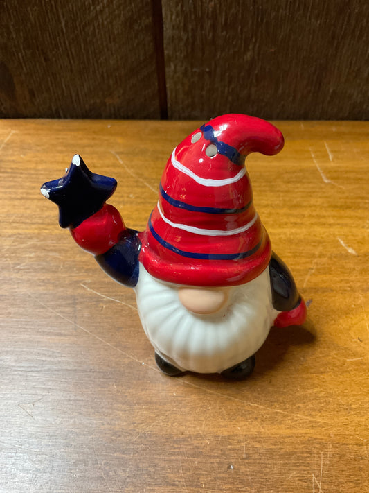 Ceramic 3.5” Winter Gnome Shaker